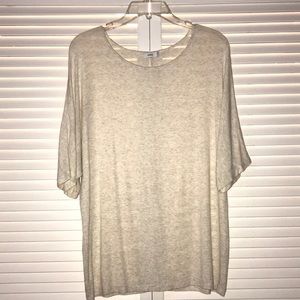 Vince Short Sleeve Luxe Dolman Shirt